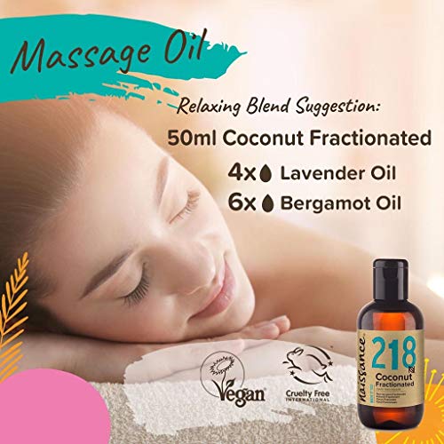 Naissance Fractionated Coconut Oil 16 Fl Oz - Pure Natural, Vegan, Non Gmo, Hexane Free, Cruelty Free - Moisturizing & Hydrating - Ideal For Aromatherapy, Massage And Diy Beauty Recipes #TOP2