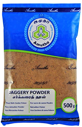 Amutha Jaggery Powder, Natur Rohr Zucker gemahlen 500g