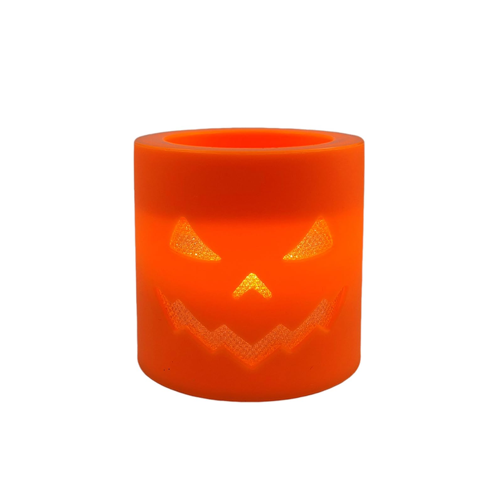 Hsioluted Halloween Festival Glowing Night Light Pumpkin Head Lamp Hanging Props for Kids Room and Festive Party Ornament Festive Tabletop Lamps