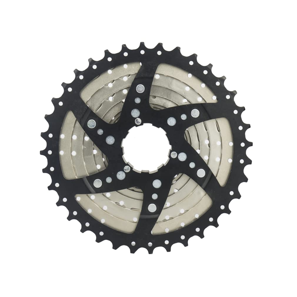 CYSKY Cassetta Pacco Pignoni 10v 11-25T/11-28T/11-32T/11-36T/11-40T/11-42T Adatta per Mountain Bike, Bicicletta da Strada, MTB, BMX (Peso Leggero)