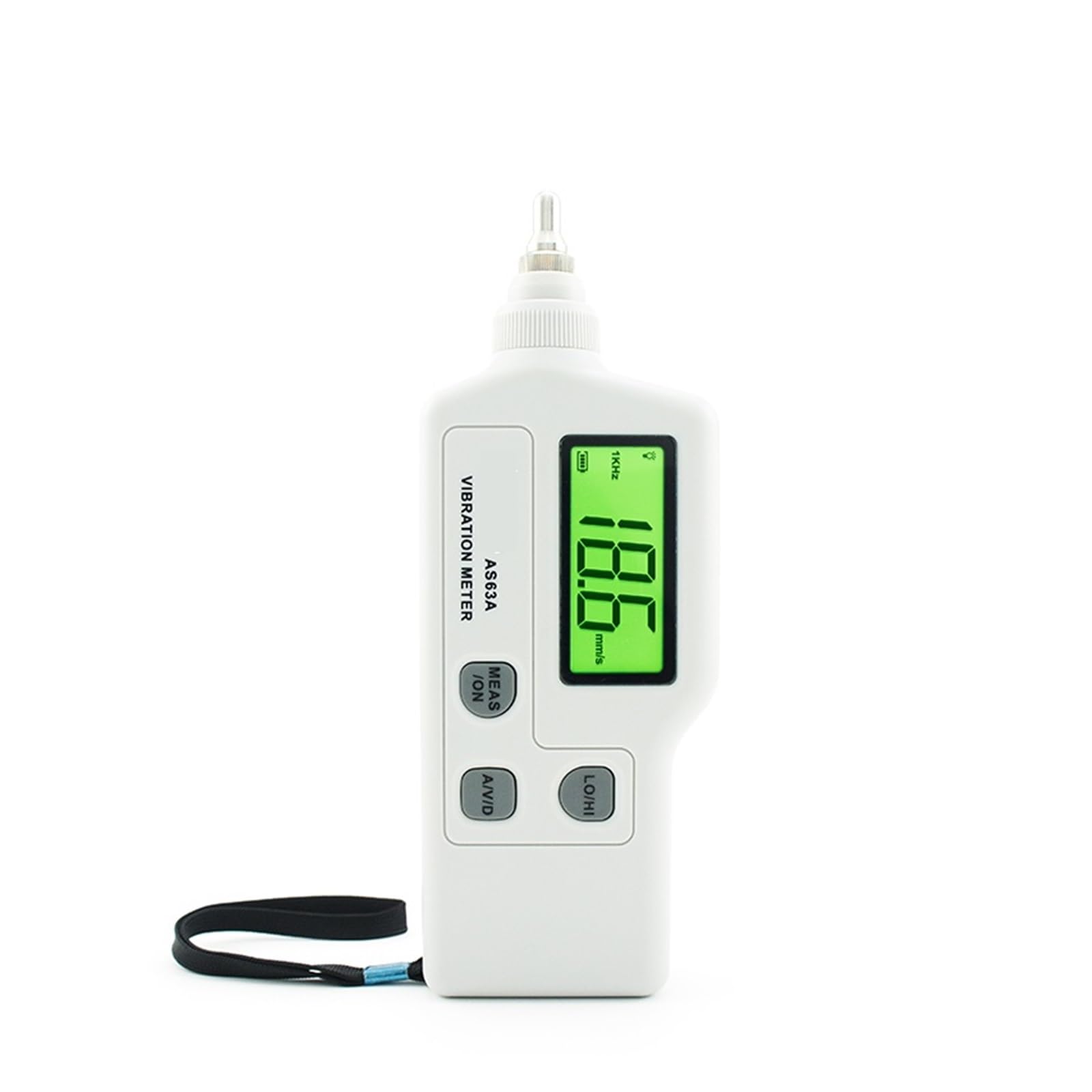 Vibrómetro, Analizador de vibración Digital, vibrómetro de Alta precisión con Instrumento de medición de vibración, Preciso y Versátil