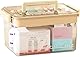 Medizinbox Doppelschichtig, Medikamenten Aufbewahrung Medikamenten Organizer Hausapotheke Box, Medikamentenbox Aufbewahrung Reise Medicine Organizer Box Medizinkoffer für Zuhause (Teal)
