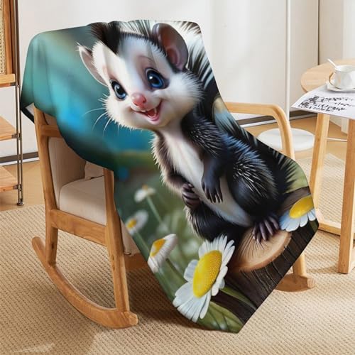 Couverture mouffette flannel douce chaude confortable couvre-lit 180x200cm pour lit canapé - 7