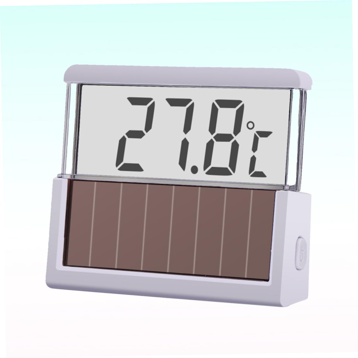 FOMIYES 3St Aquariumthermometer Aquarienwasser Aquarienwasser digital geführt digitales Thermometer Wassertemperaturmesser LED-Digitalthermometer Lichtenergie Wasserthermometer Weiß