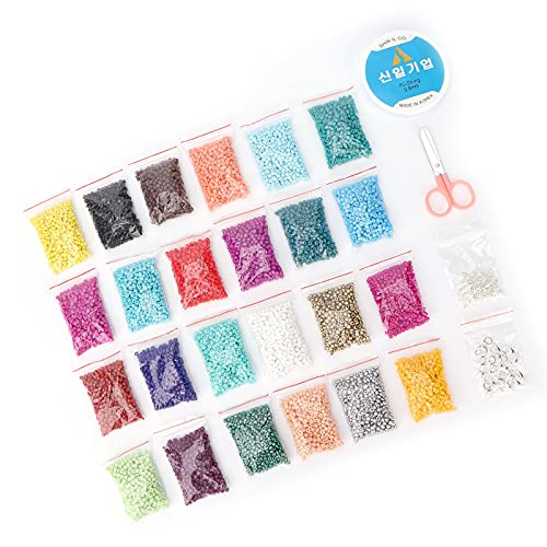 Kit de abalorios de 3 mm con alicate para evitar nudos sueltos 2
