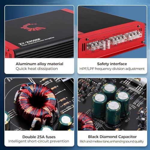 CLES ZYZ 2400W 4-Channel Amp