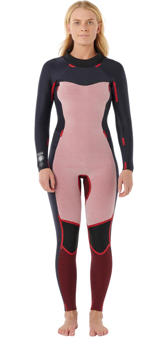 RIP CURL 2025 Donna Dawn Patrol 5/3mm Back Zip Muta 162WFS - Black
