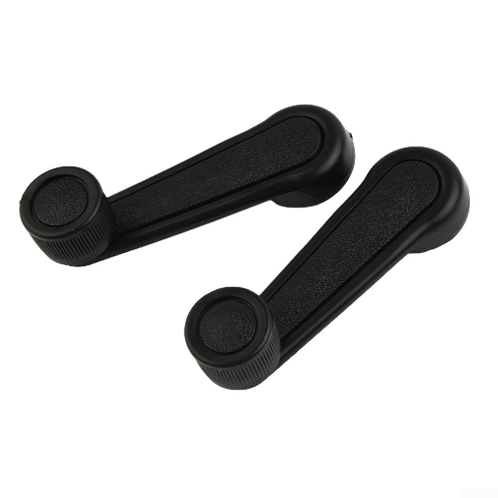 Set di Sostituzione 2 Pezzi Maniglie per Manovella della Porta dell'Auto per Alzacristalli Manuali, Accessori Adatti alla Maggior Parte dei Modelli di Veicoli