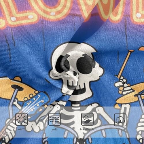 visesunny Boys Cotton Underwear Skull's Concert Printed Toddler Soft Training Briefs Size 2T-8Y for Kids 7