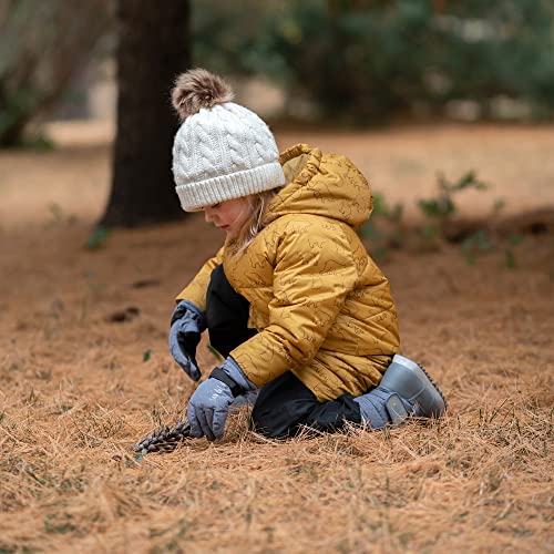 Image of JAN & JUL Insulated Winter Coat, Sherpa Lined Cozy Jacket for Kids