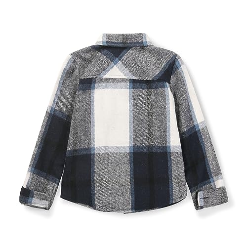 Girls Flannel Plaid Shacket Button Down Long Sleeve Casual Shirt Shackets Fall Jacket Clothes2