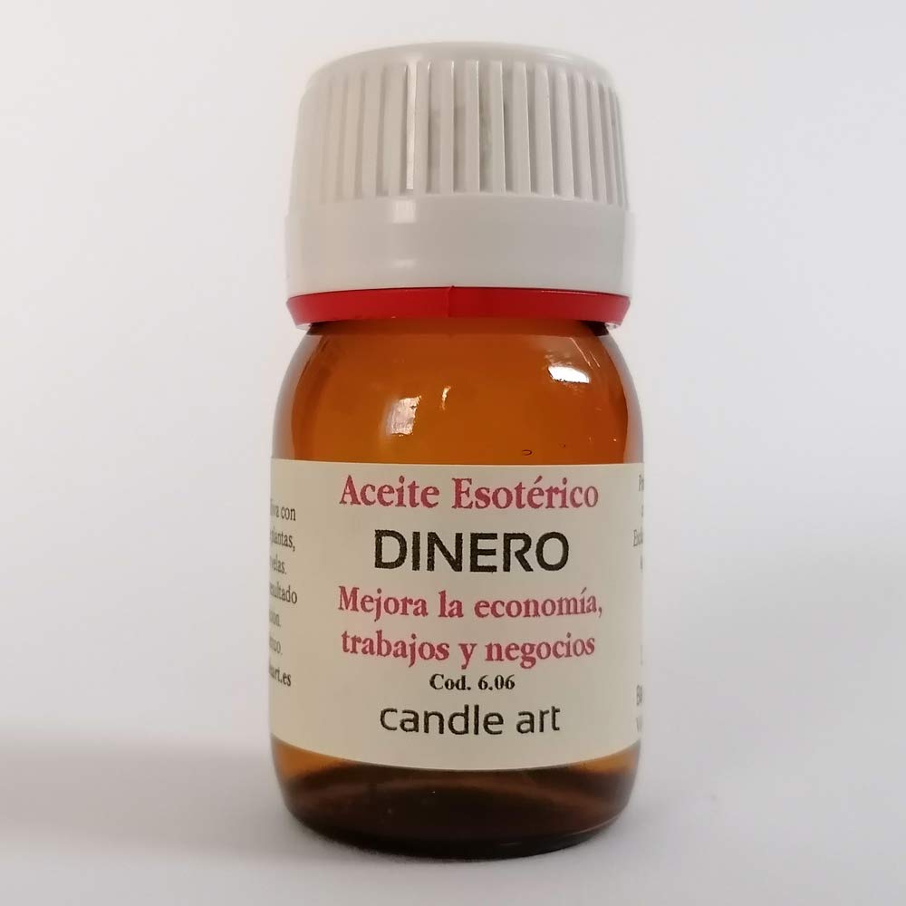 Aceite con extracto de plantas Dinero para UNGIR velas esotéricas de prosperidad