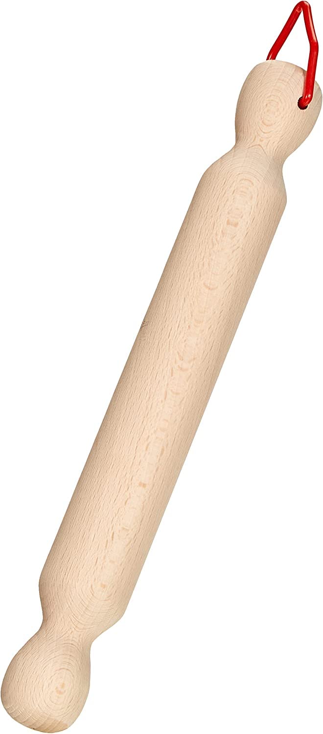 Regali nonna compleanno Mattarello legno Mattarello decorativo piccolo 40 cm Idea regalo di Natale o Festa dei nonni da cucina con decorazioni inciso a laser (Per Nonna)