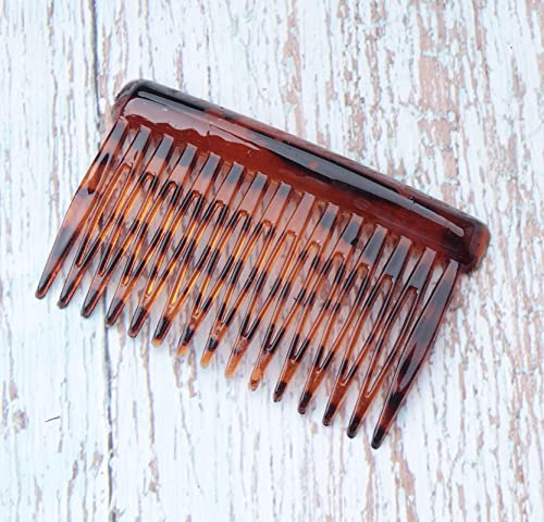 6 Peines Laterales para Cabello, Plástico, 8 x 5 cm miniatura 4