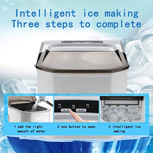 MHGD Eismaschine, Eisherstellung in 8 Minuten, die Größe des Eiswürfels ist einstellbar, 9 runde EIS können in einem… – Bild 6