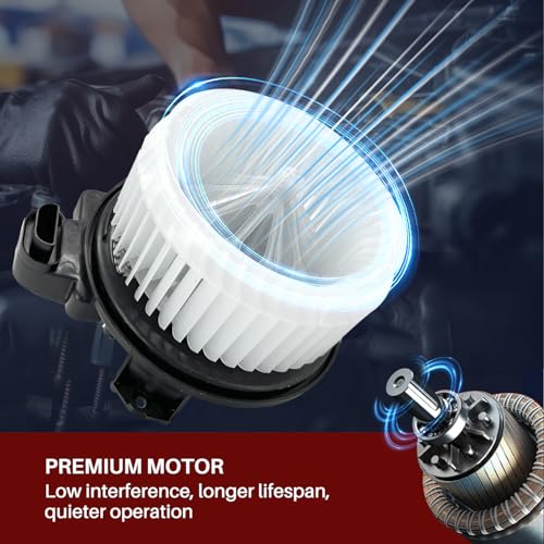 Image of 700249 AC Heater Blower Motor Fan Assembly Fit for Toyota Corolla 2009-2019 ，Prius 2010-2015 ， Prius v 2012-2017, 8710302210, 871030R010, 8710342101, TO3126127