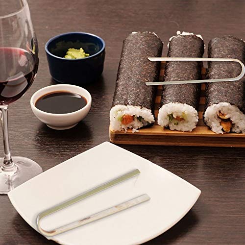 100 Pcs Mini Bamboo Tongs 4 Inch Long Toast Tongs Disposable Wooden Tongs Toast Catering Buffet Tongs For Toast Bread Pickles Tea Home Use #TOP2