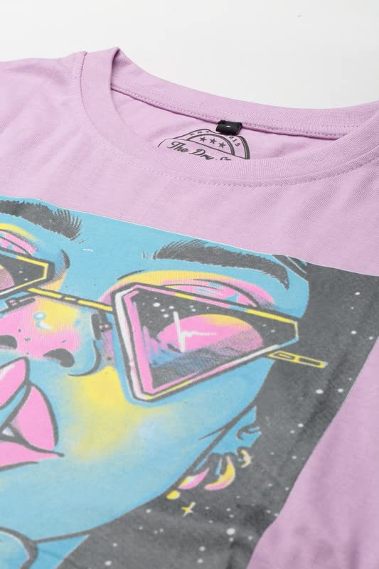Image of THE DRY STATE Women's Cartoon Oversized Fit T-Shirt