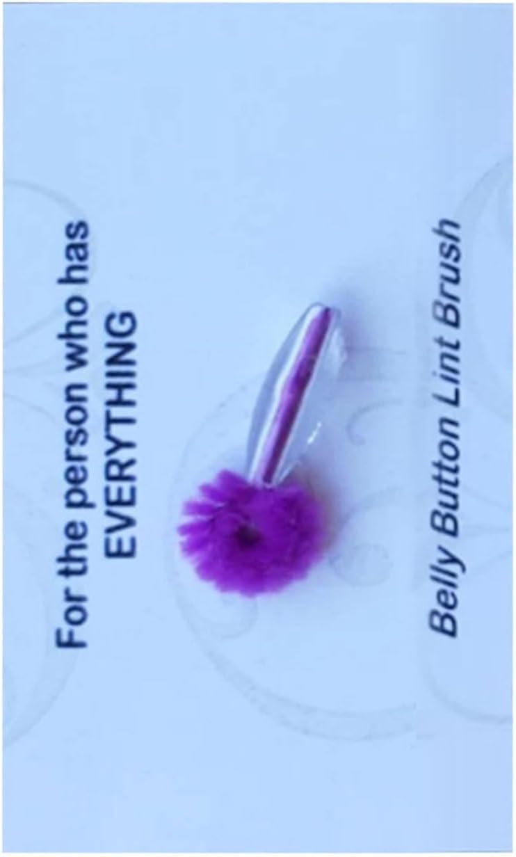 Soft and Reliable Navels Cleaner Belly Button Lint Brush Funny Navels Dirt Removers Unique Gift Massaging Tool image 5