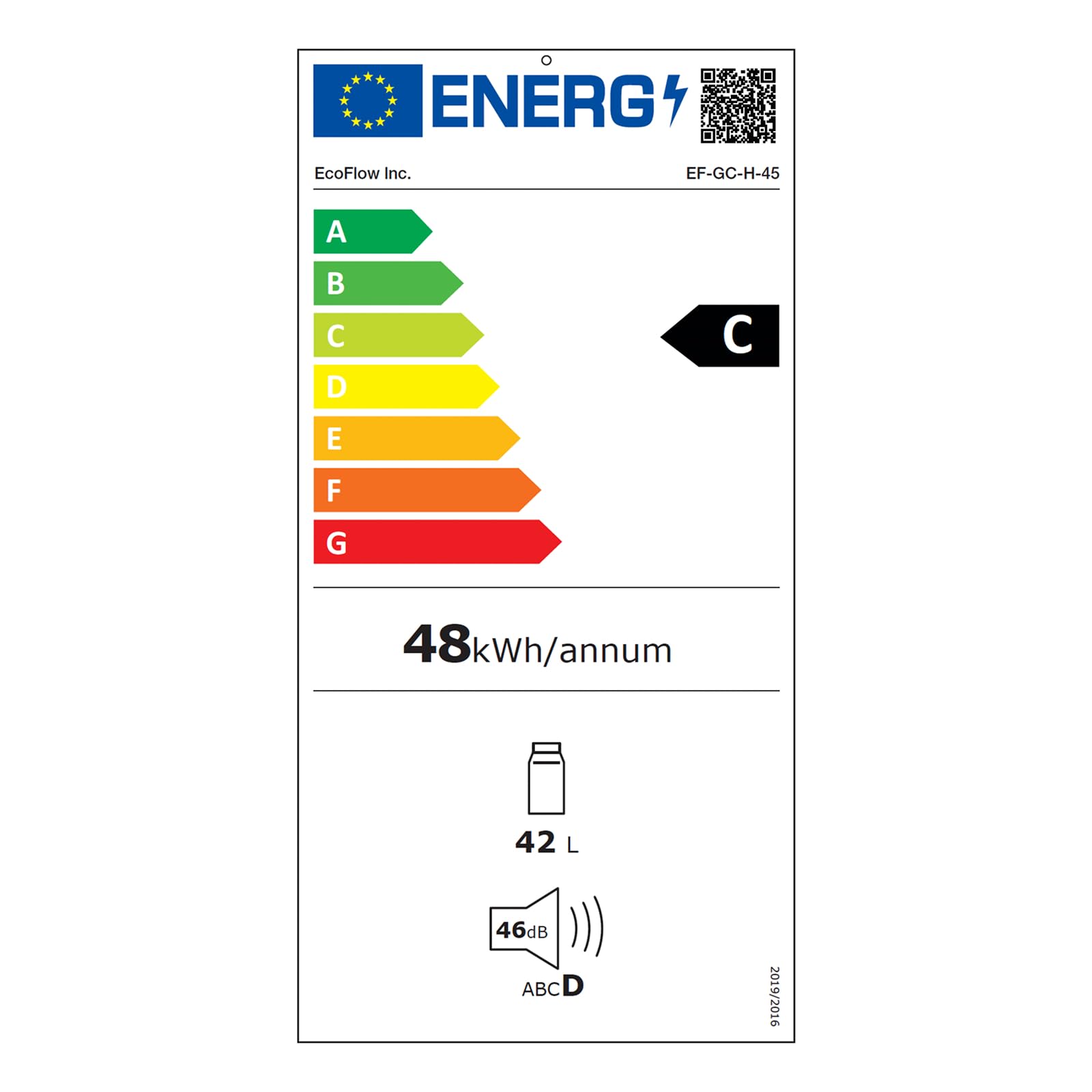 EF ECOFLOW GLACIER Classic 45L Frigorifero congelatore Portatile con Batteria da 298 Wh, Cooler 2 Zone, per Auto Raffreddamento Autonomo 39 h, Campeggio Viaggi Pesca e Off-grid