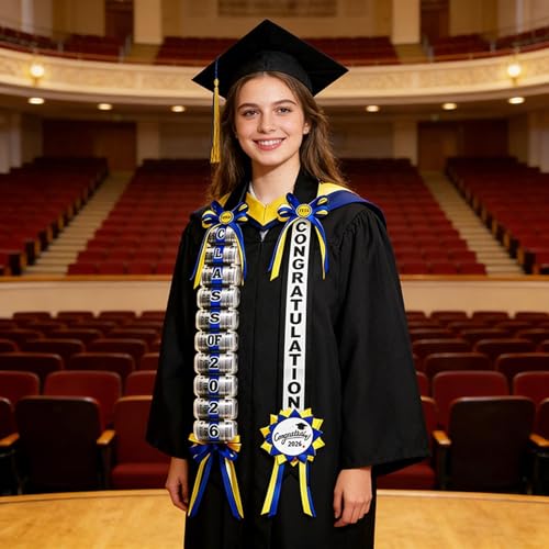 Collier ruban pour remise de diplôme 2026 le cadeau souvenir idéal pour étudiants - 3
