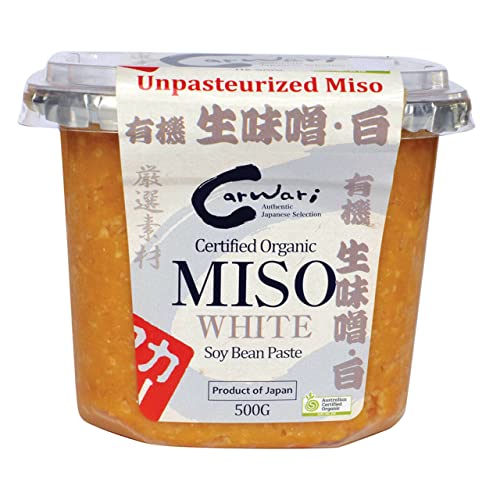 Carwari Organic Miso Soy Bean White Paste 500 g