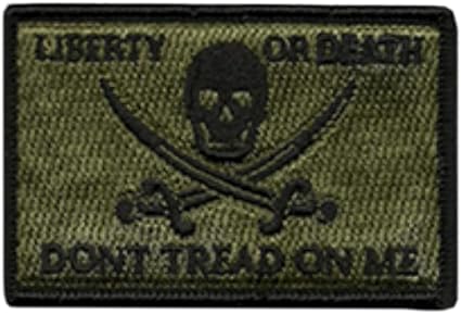 Calico Jack Tactical Patch - Olive Drab by Gadsden and Culpeper