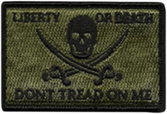 Calico Jack Tactical Patch - Olive Drab by Gadsden and Culpeper