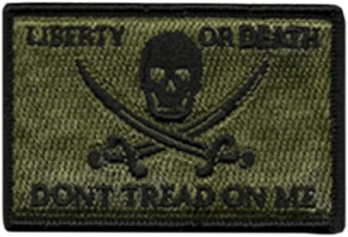 Calico Jack Tactical Patch - Olive Drab by Gadsden and Culpeper