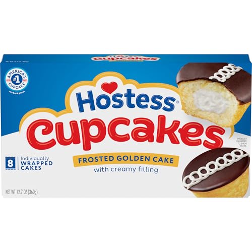 Hostess Golden Cupcakes, 12.7 Oz, 8 Count