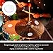 Yeshone 60 Pieces Drum Dampeners Gel Pads Silicone Soft Moon Gels for Drums Cymbals Tone Control Accessories