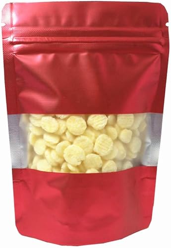 Miniatura 9 de PABCK Bolsas de papel de aluminio resellables de 3.9 x 5.9 pulgadas, color azul esmerilado, con sellado térmico para ventana, paquete de 50 unidades