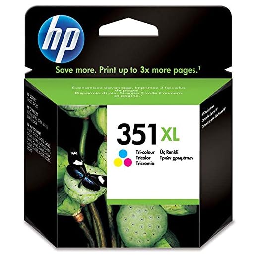 HP 351XL Tintenpatrone 14 ml blau/gelb/Magenta