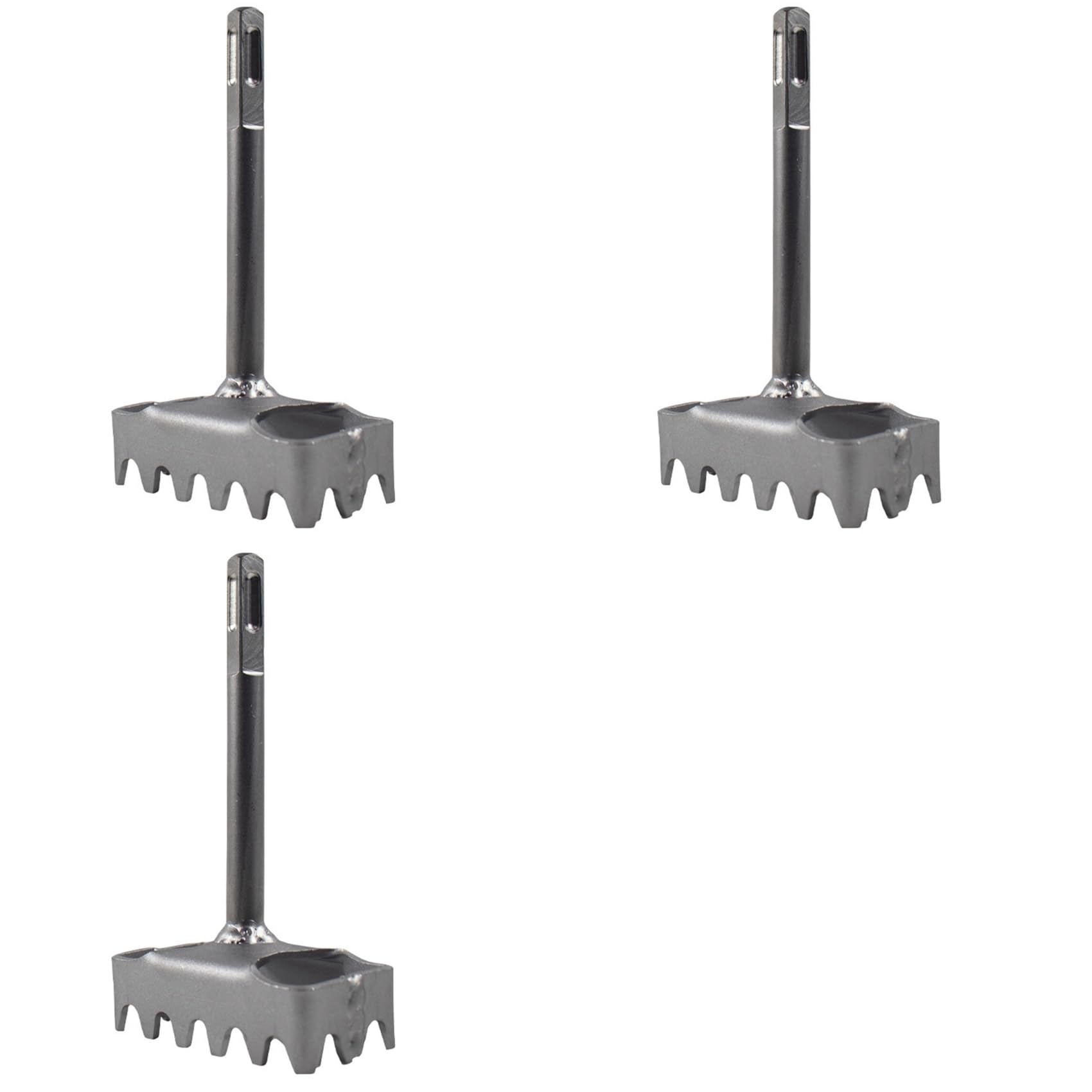 Jnchdghwa As Shown 3X Square Drill Hole Opener Electric Hammer Hole Expansion Plumber Electrician Wall Slotting Installation Socket Tool