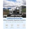 Mini Keychain Digital Camera for Students: 1080P FHD Recording with 0.96 IPS Screen, H.264 Compression, and AVI Format - Ideal for Travel, Study, and Concerts - Suitable for Photography Enthusiasts