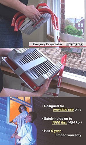 NEW Emergency 3-Story Escape Ladder, 25' KL-3S