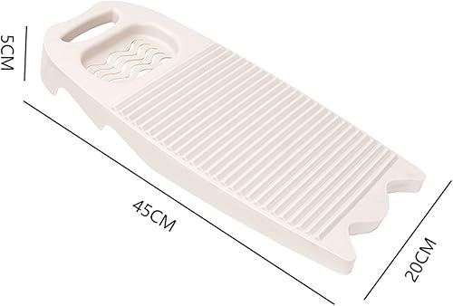 Miniatura 10 de Tabla de lavar la ropa antideslizante, tabla de lavar el hogar, tabla de lavar a mano, almohadilla de lavandería para el hogar (15.7 x 8.07 x 1.06