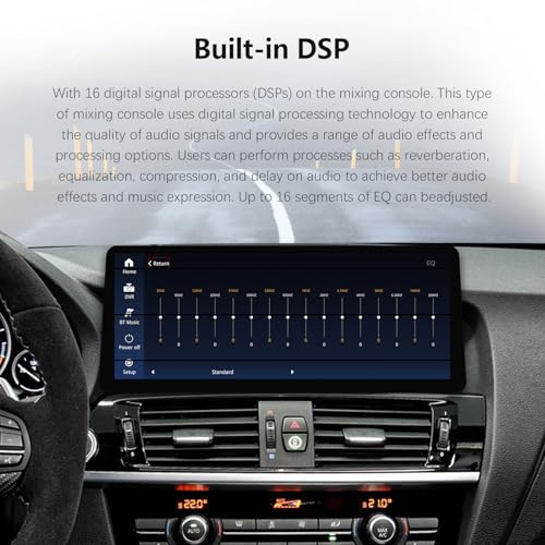 Radio CarPlay Android Auto 12.3'' para BMW X3 F25 X4 F26 miniatura 6
