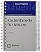Produktbild Kostentabelle für Notare: - Bäuerle Tabelle - - Rechtsstand: 1. Februar 2018