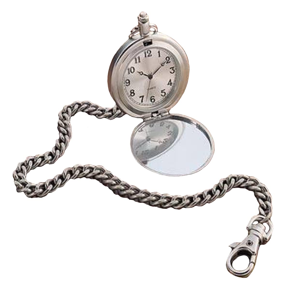 Center Gifts Personalized 12” Chained Pocket Watch Custom Name Message Engraved