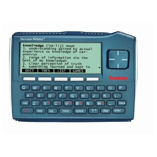 Franklin Merriam-Webster's Advanced Dictionary and Thesaurus (MWD-1510),Black