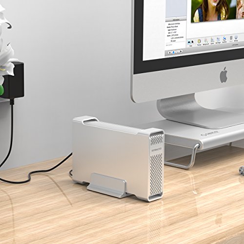 Yottamaster Aluminum USB3.1 Type C 3.5" Hard Drive Enclosure for 3.5 Inch SATA HDD Support UASP - Thumbnail 7