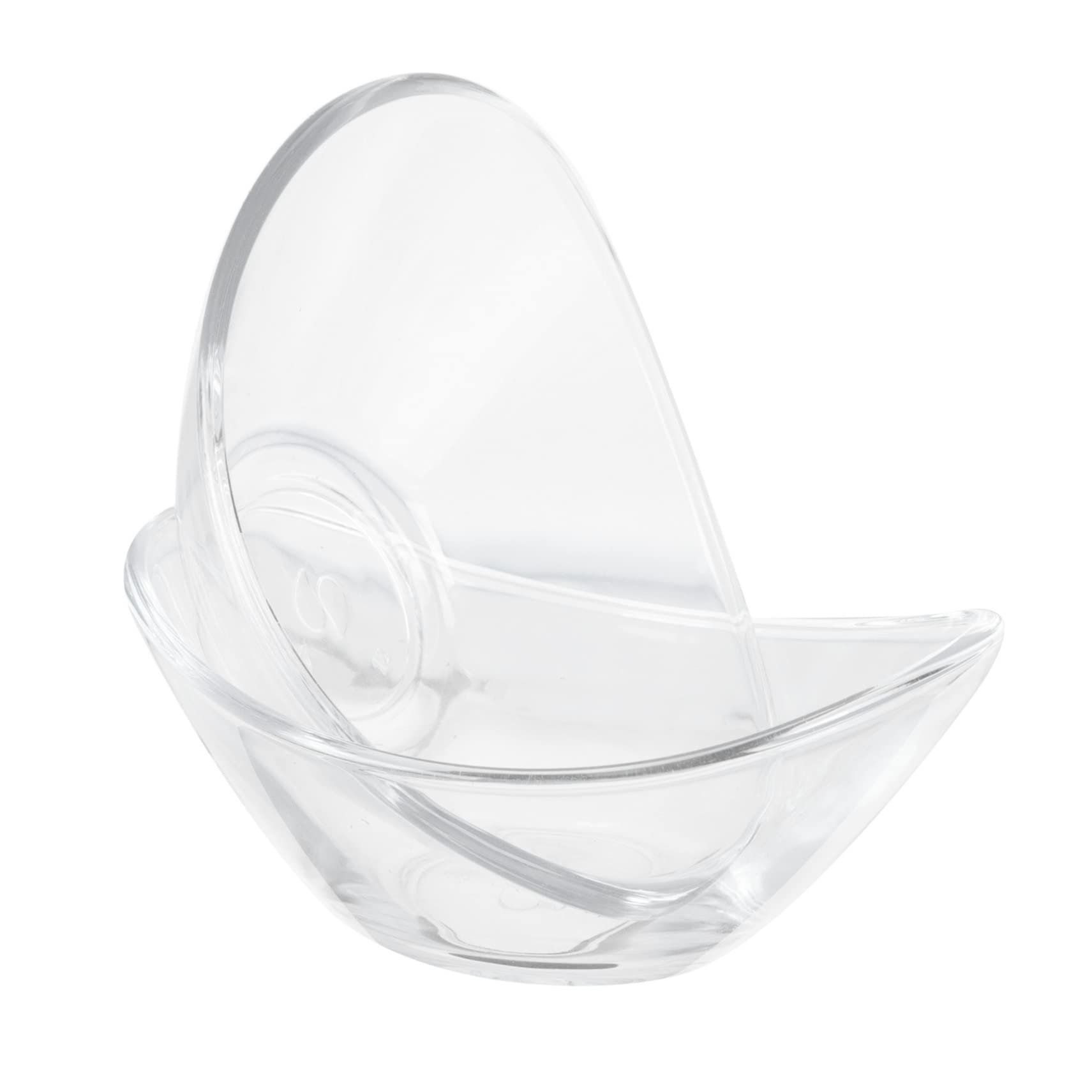 NAMOARLY 2pcs Seasoning Dish Appetizer Plates Seasoning Plates Chic Saucers Sauce Dipping Bowl Ingredient Bowls Soy Sauce Bowls Soy Tableware Sauce Dishes Transparent Dishes Glass re-usable