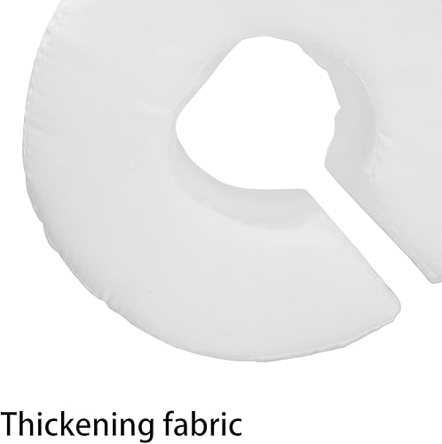 Miniatura 4 de FILFEEL 2 almohadas de elevación de pies, talón de tobillo, cuña elevadora, soporte de pie, cojín de tobillo para cama, dolor de pie, úlcera, pies