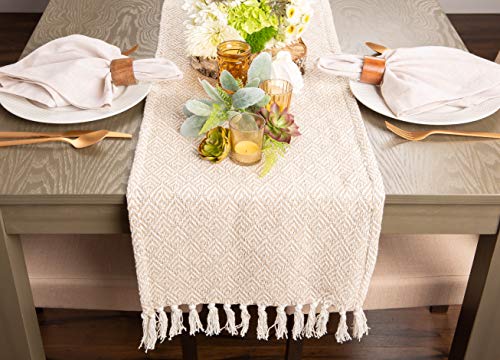 Dii CAMZ11276 Woven Basics Collection 100% Cotton Knit Table Runner thumb #4