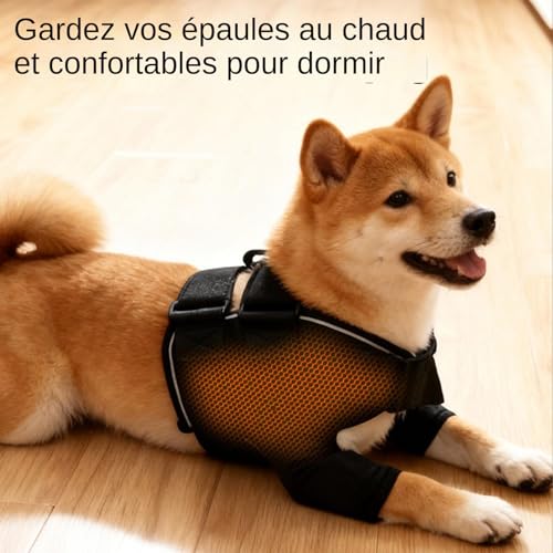 Combinaison de récupération pour chien ajustable et chaude - 5