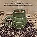 Caliber Gourmet Green Grenade Coffee Mug, Tactical Ceramic Weapon Cup, Perfect Novelty Gift for Military Enthusiasts, Fun & Unique Tactical Coffee Mug, Ideal for Birthdays, Father's Day, and Christmas