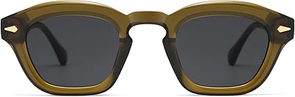 Small Retro Square Sunglasses for Women Mens Rectangle Sunnies AP3680