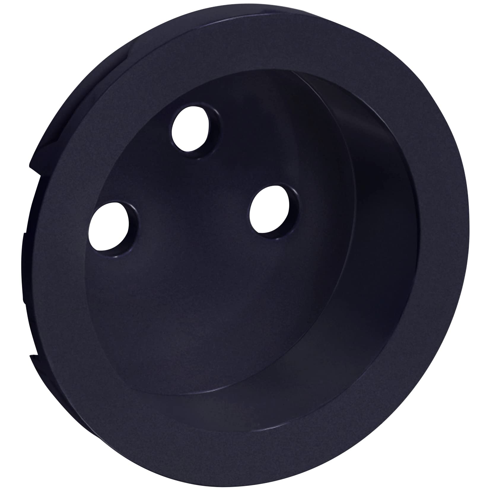 Schneider Electric - Odace Anthracite, enjoliveur seul prise de courant 2P+​T 16A - S540659