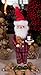 Clever Creations PJ Santa 12 Inch Traditional Wooden Nutcracker, Festive Christmas Décor for Shelves and Tables